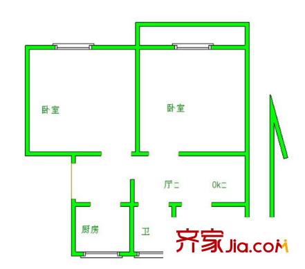 漢口西路小區(qū)戶型圖戶型圖 3室 3室1廳1衛(wèi)1廚