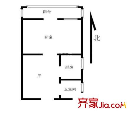 鳳凰花園城清溪園戶型圖戶型圖1室 1室1廳1衛(wèi)1廚