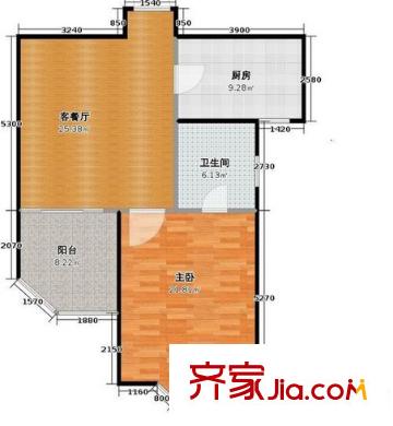 怡湖華庭戶型圖戶型圖 1室 1室2廳1衛(wèi)1廚