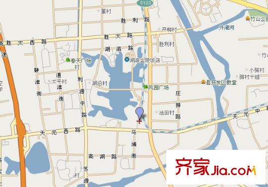 怡湖華庭交通圖