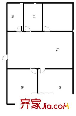 金堯花園戶型圖戶型圖  3室 3室2廳1衛(wèi)1廚