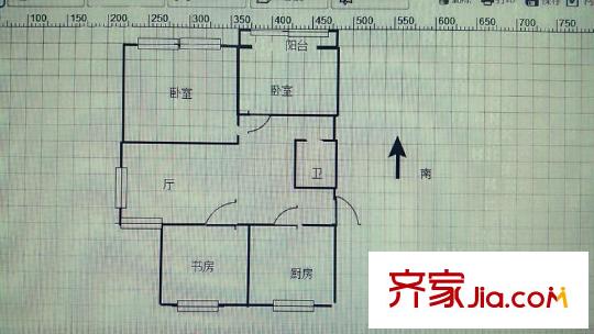 仙鶴茗苑戶型圖戶型圖 3室 3室1廳