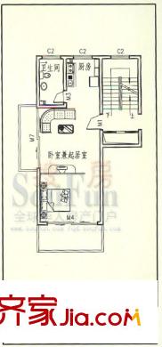 帝都嘉園 戶型圖