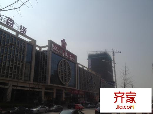 首創(chuàng)天邁廣場實景圖鉑悅公寓（2013-3-14）