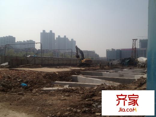 首創(chuàng)天邁廣場(chǎng)實(shí)景圖首創(chuàng)立方項(xiàng)目（2013-3-14）