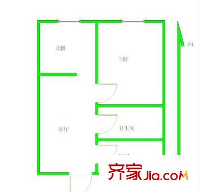觀音里戶型圖戶型圖 3室 3室2廳2衛(wèi)1廚