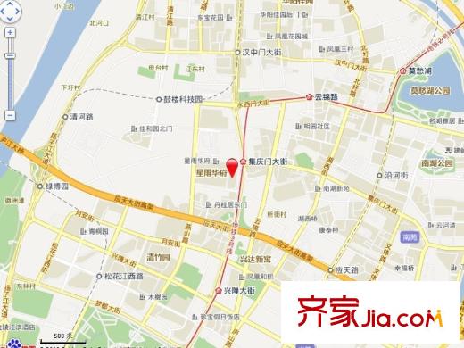 萬(wàn)和源居交通圖