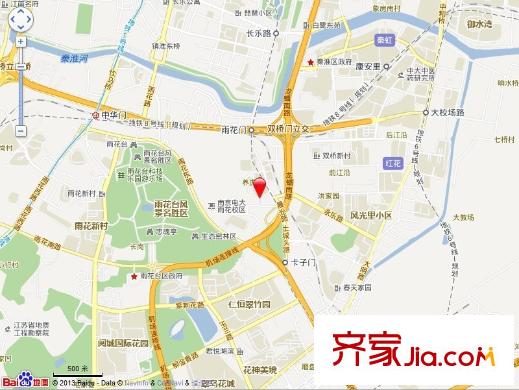 開源小區(qū)交通圖