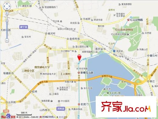 鳳凰和鳴苑交通圖