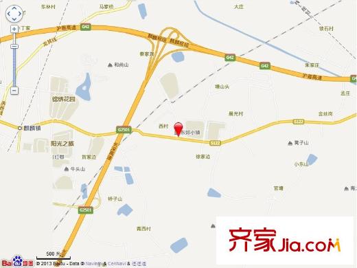 東郊小鎮(zhèn)第三街區(qū)交通圖