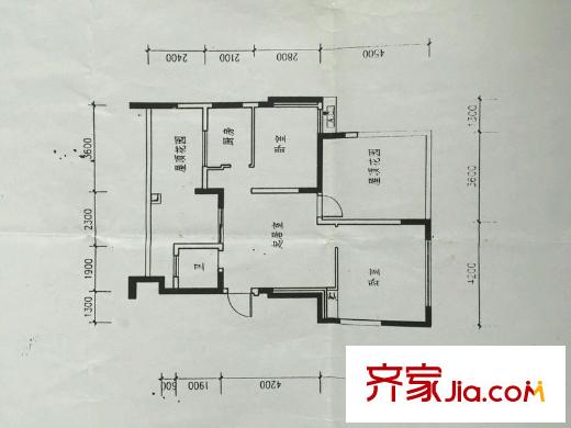 金基翠城戶型圖戶型圖2室 2室1廳1衛(wèi)