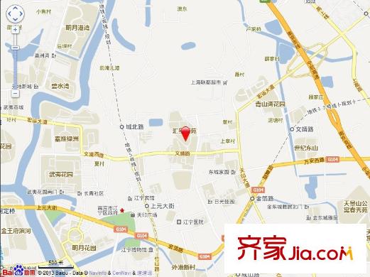 匯景新苑交通圖