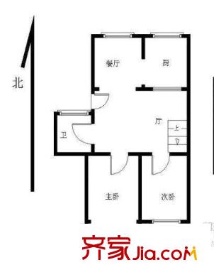 古平崗住宅戶型圖戶型圖 2室 2室1廳1衛(wèi)