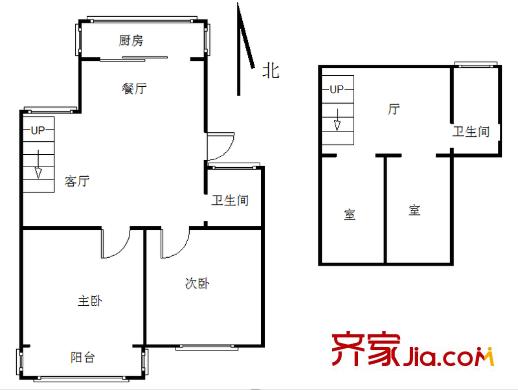 華保新寓戶型圖戶型圖 4室 4室2廳2衛(wèi)1廚