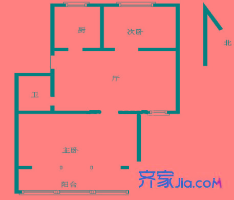 白鷺花園戶型圖戶型圖2室 2室1廳1衛(wèi)1廚
