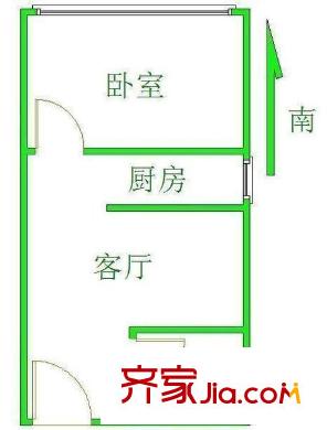 匯金旗林大廈戶型圖戶型圖1室 1室1廳1衛(wèi)1廚
