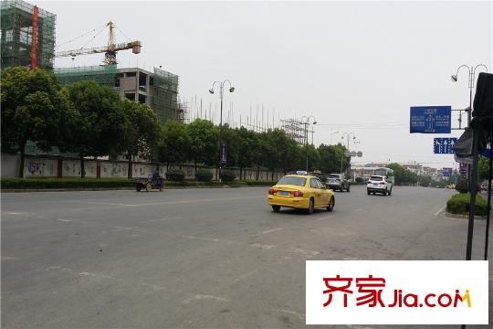 奧克斯鐘山府周邊道路（2015-8-23）