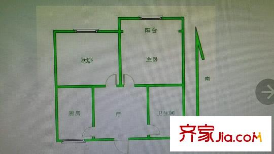 鎮(zhèn)江路小區(qū)戶型圖戶型圖2室 2室1廳1衛(wèi)1廚