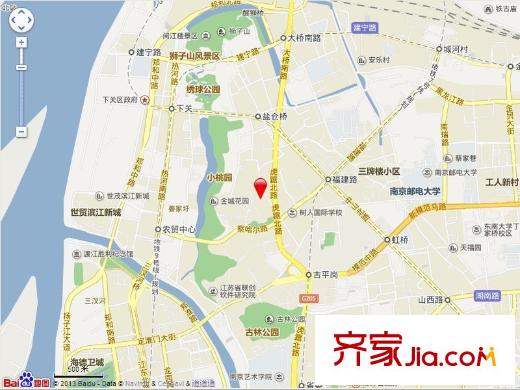 鎮(zhèn)江路小區(qū)交通圖