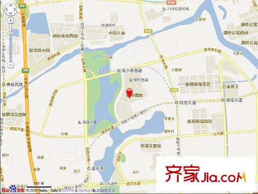 頤和南園交通圖