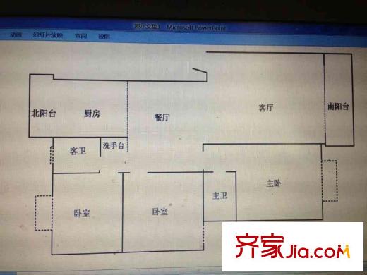 同曦鳴城藝術家園戶型圖戶型圖 3室 3室