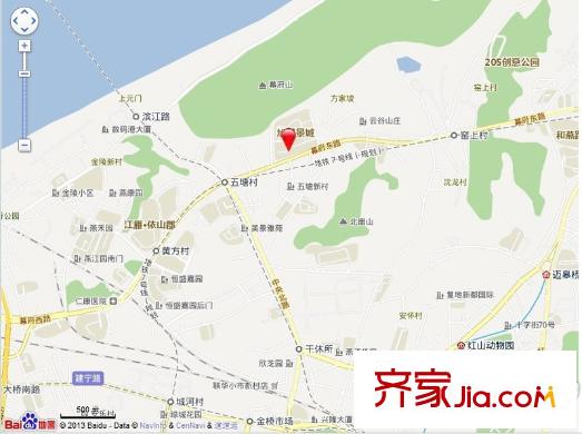 旭日景城交通圖