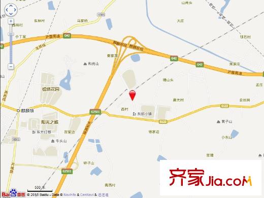 東郊小鎮(zhèn)第四街區(qū)交通圖