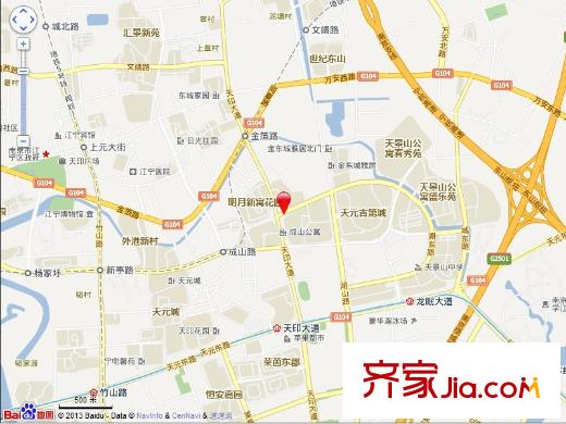 西苑新寓交通圖