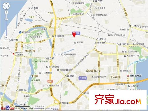 安樂村交通圖