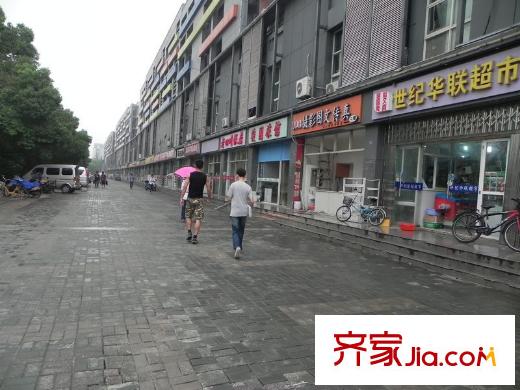 天泰青城配套圖周邊商業(yè)一條街（2013-07-15）