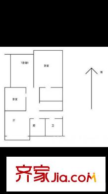 恒隆花園戶型圖戶型圖 3室 3室2廳2衛(wèi)1廚