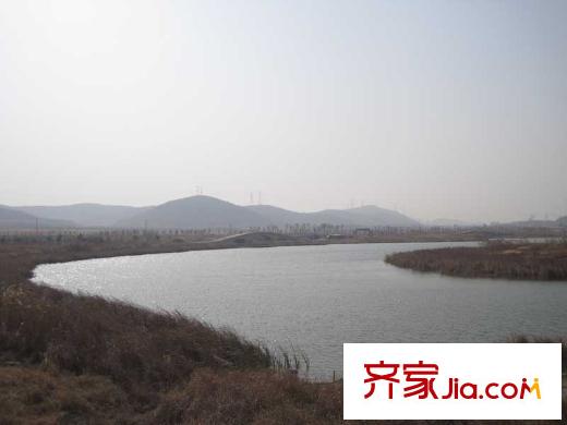 保利羅蘭香谷配套圖地塊南面的仙林湖