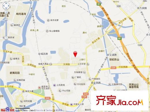 綠地新里紫峰公館交通圖