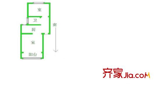 雙樂(lè)園戶型圖戶型圖 2室 2室1廳1衛(wèi)1廚