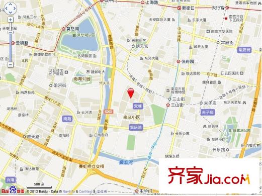 雙樂(lè)園交通圖