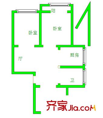 雙樂(lè)園戶型圖戶型圖 3室 3室1廳1衛(wèi)1廚