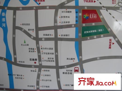 武夷水岸家園交通圖