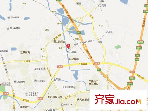 武夷水岸家園交通圖