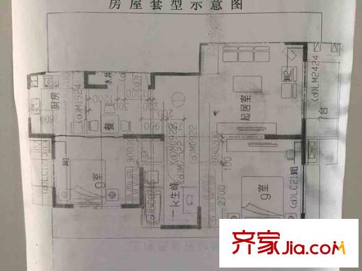 武夷水岸家園戶型圖戶型圖2室 2室2廳1衛(wèi)1廚