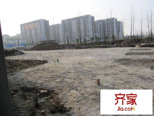 武夷水岸家園實(shí)景圖北區(qū)工地進(jìn)度實(shí)景（2013.3.15）