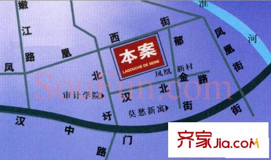龍鳳玫瑰園交通圖