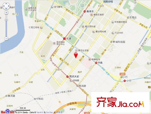 宋都美域交通圖