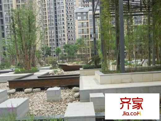 奧體新城青桐園外景圖