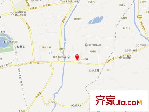 仙林悅城住宅交通圖