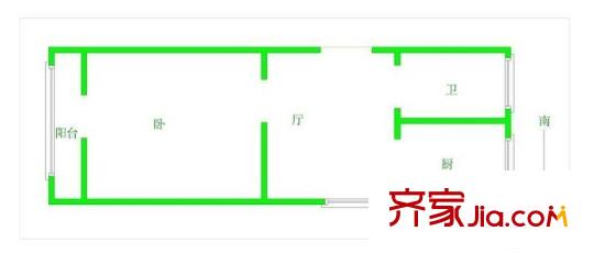 上海路戶型圖戶型圖1室 1室1廳1衛(wèi)1廚