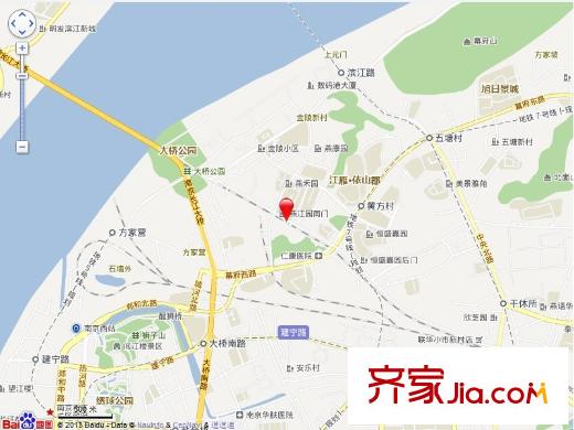 燕江園交通圖