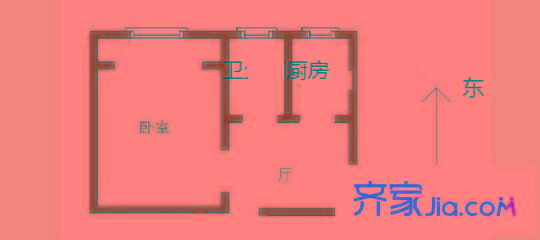 熱河南路戶(hù)型圖戶(hù)型圖 1室 1室1廳1衛(wèi)1廚