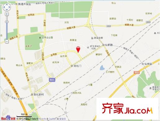 盈嘉香榴灣交通圖