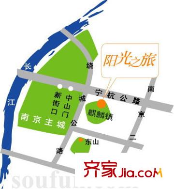 泰盈陽光之旅交通圖