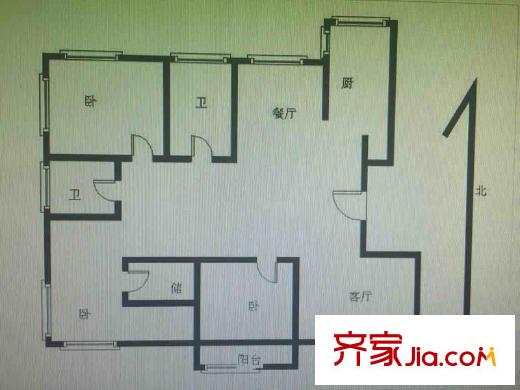 濱江奧城戶型圖戶型圖2室 2室2廳1衛(wèi)1廚